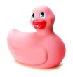 Big Teaze Toys Travel Size Pink Rubber Ducky Bath & Shower Massager