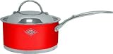 Wesco 3033 Saucepan with Lid 18cm (Red)