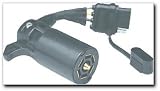 Hoppy Plug-In Simple! Adapter - 7-Way RV Blade to 4-Wire Flat (Flexible)