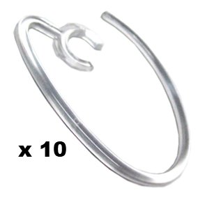 312EWqijiXL Samsung Original Ear Hook Earhooks hooks for WEP180 WEP185 WEP200 WEP210 WEP350 WEP500 Bluetooth Headset [ TEN PACK EARHOOKS ]