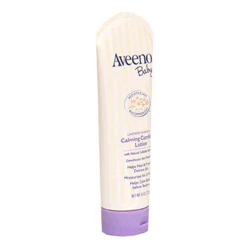 Aveeno Calming Comfort Lotion with Natural Colloidal Oatmeal, Lavender & Vanilla 8 fl oz (227 g)