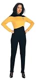 Star Trek The Next Generation Uniform Jumpsuit (Gold) - Womens Large
