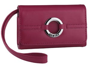 Pentax Ledertasche LC-M1 f&uuml;r M40 / M50 / M60 / V20 rosa Preisvergleich