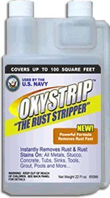 Rust Remover Oxystrip Removes Rust From Metal