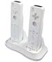 PriceLines Nintendo WII Dual Charging Dock, come with two Rechargable Batteries(Ni-MH) and Modified battery covers