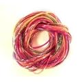 PW International - Sachet de 12 fils scoubidous couleur paillet�es sans Phatalates