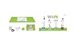 Wii Fit Game and Balance Board with Wii Hip Street 6-in-1 Fitness Pack Starter Kit - Yoga/Pilates Mat - Rechargeable Battery Pack - Silicone Cover for the Wii Fit Board - Travel Bag - Socks - Wrist Bands