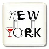 Patricia Sanders Creations - New York Fancy- Places- States- USA - Light Switch Covers - double toggle switch