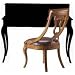 Chambord Desk Chair - French Walnut