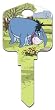 Winnie the Pooh Eeyore Have You Seen My Tail Kwikset KW1 House Key Winnie the Pooh Eeyore Have You Seen My Tail Kwikset KW1 House Key