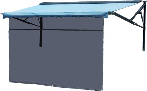 19' x 9' Charcoal Vista Shade w/Zipper