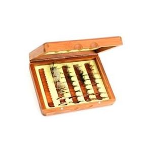 Turrall Still water Essection Fly Fishing Selection in In Split Cane box