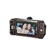 PREMIUM BLACK STINGRAY SPORTY COVER RUBBER CASE (With 2 Optional Interchangable Belt Clips) for SIDEKICK LX - RETAIL PACKAGING