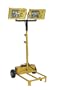 Bulldog Power Products P12000 2000-Watt Dual Light Power Tower Potable Light Cart