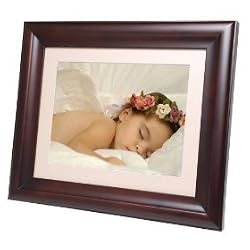 Smartparts SP1000EF 10.4-Inch Digital Picture Frame (Genuine Wood Frame) - 256MB Internal Memory