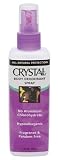 Crystal Body 30009 Spray Deodorant, 4-Ounce Spray Bottles (Pack of 6)
