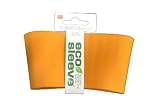 ECO CUP Replacement I Am Not a Paper Cup Sleeve Orange Silicone