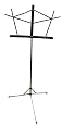On Stage SM7122B Folding Music Stand, Black