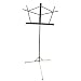 On Stage SM7122B Folding Music Stand, Black