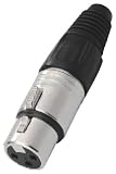 Neutrik NC3FX Female Cable End XLR Nickel/Silver