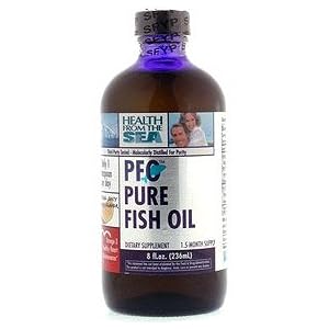 Click here to buy Health from the Sea PFO Pure Fish Oil, Natural Juicy Orange Flavor, 8 fl oz (236 ml) by Health From The Sea.