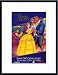 Beauty and the Beast, Art Poster by Unknown Artist, with Metal Frame, poster size: 11