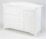Aspen Combo Dresser In White Finish By Storkcraft Baby Furniture