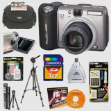Canon PowerShot A650 IS 12.1 Megapixel Digital Camera + 1GB Pro Accessory Kit