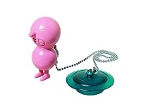 A di Alessi Mr. Suicide Bathtub Plug, Pink, (AMGI02 P)