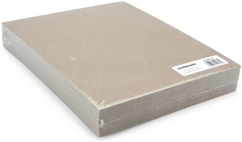 Grafix Medium Weight Chipboard Sheets, 8-1/2-Inch 