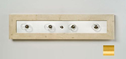 Afina Corporation LC47SSATGD 47 in.Surface Mount Contemporary Light Bar - Brushed Satin Gold