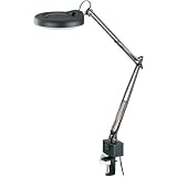 Mag-Lite Black Finish Adjustable 3 Diopter Magnifier Lamp