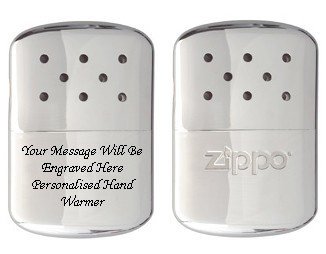 Zippo Handwarmer Engraved and Personalised