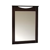 IMAGE OF Step One Collection Mirror in Chocolate Finish By South Shore Furniture