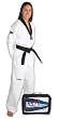 Tae Kwon Do (TKD) Uniform Elite Black Trim V-Neck