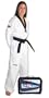 Tae Kwon Do (TKD) Uniform Elite Black Trim V-Neck