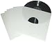100 White Paper Inner Sleeves for 12