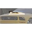 Xenon 12138 05-10 Ford Mustang Ram Air Style Hood Scoop Painted - High Performance White Clearcoat HP