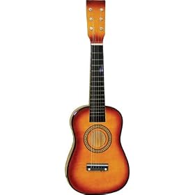 Crescent 25 Sunburst Kids Toy Acoustic Guitar with Gig Bag by 