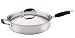 Anolon Advanced Clad 12-Inch, 5-Quart Covered Saute Pan with Helper Handle