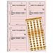 Rediform 50-726 Professional Line While Your Were Out Book 2/Labels, 4 Forms/Page, 200/Book