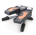 Twist away those extra inches. Shape and tone your muscles. This lateral thigh trainer is an improvement to our popular air stepper. It is a 27 lb metal whole body exerciser to support 250lb users. With the unique left to right pivoting motions, it has an added effectiveness on the abdominal area. The Twist & Shape stepper provides both fat- burning cardio and resistance training for teens and