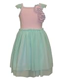 : Baby Lulu Cotton Candy Pink Ruffle Tank Dress