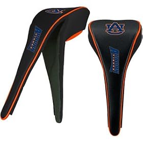 Auburn Tigers College NCAA Logo Single Magnetic Golf Driver Headcover