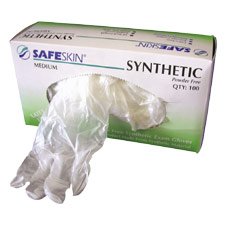 Powder Free Exam Gloves, Non Latex, X Large, 100/BX, Clear (KIM55034) Category: Miscellaneous Gloves