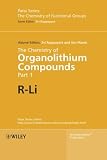 The Chemistry of Organolithium Compounds, The Chemistry of Organolithium Compounds (PATAIS Chemistry of Functional Groups)
