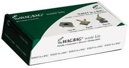 WAG BAG Toilet in a Bag Waste Kit, pack of 12