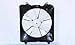 TYC 600820 Cooling Fan Assembly Compatible with 2007-2009 Honda CRV, Black