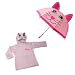 Western Chief Kids Kitty Pink Rain Coat & Umbrella