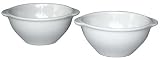 Emile Henry Couleurs White Gratinee Bowls, Set of 2